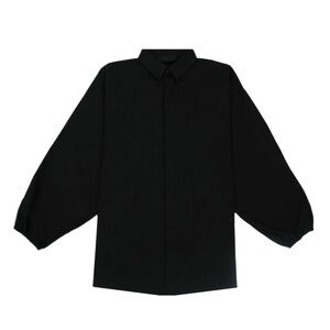 Fear of God FW23 Oversized Button Down Shirt Ruched Cuff Sleeves | Size Small